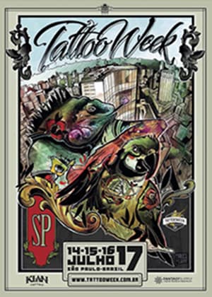 Cartaz da Tattoo Week São Paulo de 2017
