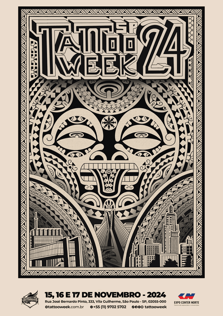 Cartaz da Tattoo Week São Paulo de 2024