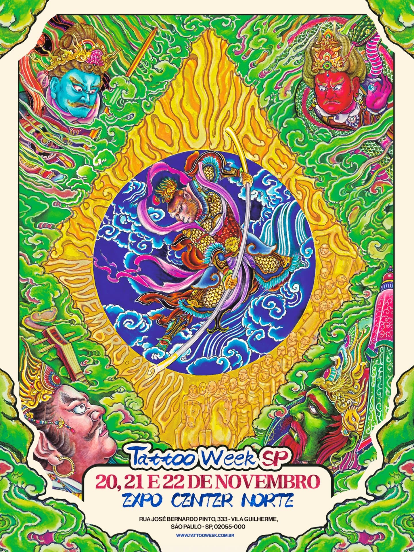 Cartaz da Tattoo Week São Paulo de 2026